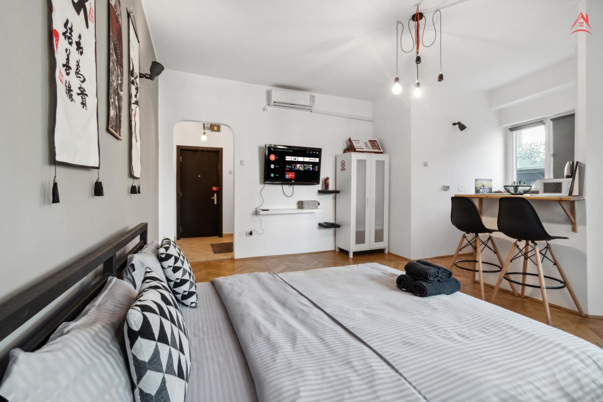 Ferienwohnung Old Town Studio City Center 23A Bukarest Exterior foto